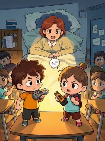 唐礼甜甜唐奕左《什么！幼儿园新转来的龙凤胎魔丸是我生的！》