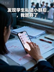 周梦涵吴雪郑昊辰《发现学生私建小群后，我放弃了》